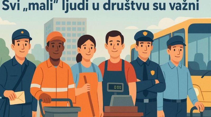 Tea Puškarić: Svi „mali“ ljudi u društvu su važni