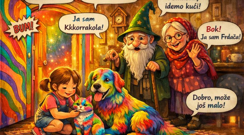 Čudna vrata iza zgrade